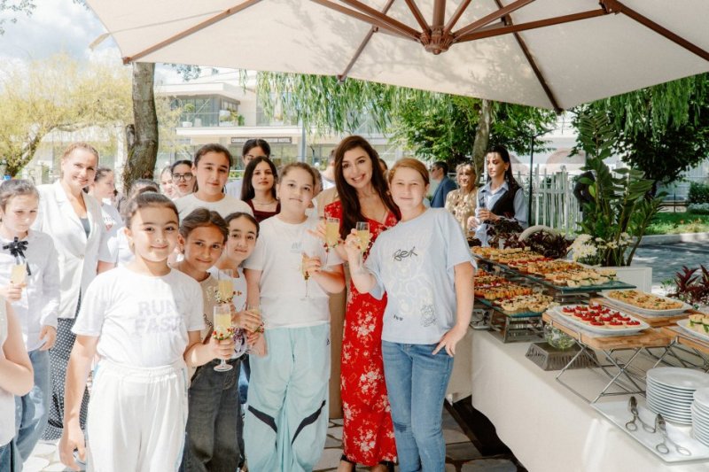 News about - Leyla Aliyeva attends opening of individual exhibition and tree-planting campaign in Gabala -  PHOTOS 