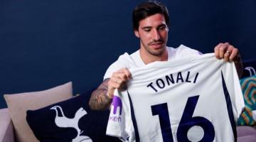 Tottenham sign Sandro Tonali in club-record £100m deal