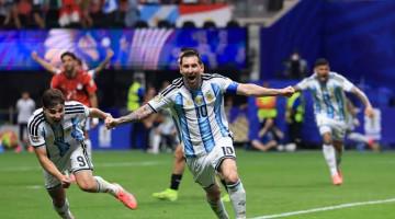 DÇ-2026: Argentina Misir üzərində əzmkar qələbə qazanaraq 1/4 finala yüksəlib