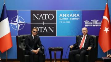 Turkish, French presidents hold talks in Ankara