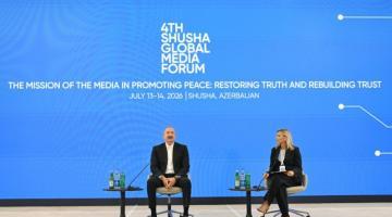   Prezident İlham Əliyev IV Şuşa Qlobal Media Forumunun açılışında iştirak edib YENİLƏNİB 2  