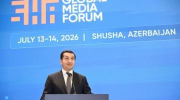 Hikmət Hacıyev: Qlobal medianın gələcəyini müzakirə etmək üçün Şuşa Forumundan daha uyğun məkan tapmaq çətindir
