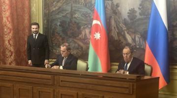 Sergey Lavrov: Rəşt-Astara dəmir yolu hissəsində praktik işlərin başlamasına şərait yaradılıb