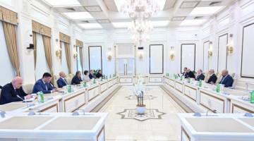 Sahibə Qafarova Fələstinin Baş naziri ilə görüşüb
