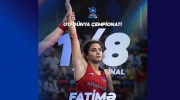 U-17 dünya çempionatı: Fatimə Bayramova ilk görüşündə qalib gəlib