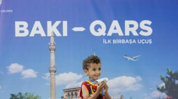 AZAL Qarsa ilk uçuşunu həyata keçirib