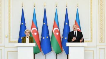   President Aliyev: Today half of Azerbaijani gas export goes to EU member states  