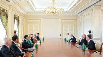   President Ilham Aliyev receives heads of several international organizations  