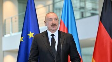 President Ilham Aliyev: Crude oil accounts for main part of Azerbaijan's exports to Germany