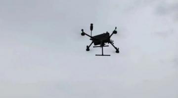 Meteorologists use drone swarm to observe typhoon passage in South China