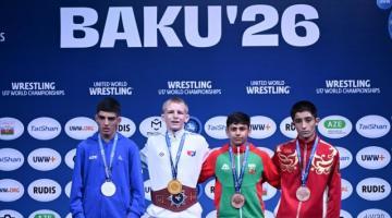 Azerbaijani Greco-Roman wrestlers shine at U17 World Wrestling Championships with six medals