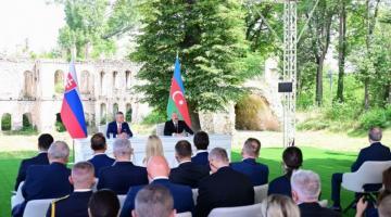 Prezident İlham Əliyev: Əminəm ki, bundan sonra da Azərbaycan-Slovakiya münasibətləri inkişaf edəcək 