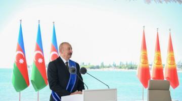   Azərbaycan və Qırğızıstan prezidentləri mətbuata bəyanatlarla çıxış ediblər  