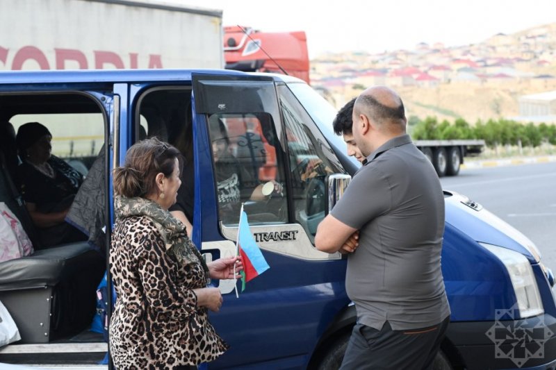   Şuşa və Xocavəndə növbəti köç karvanları yola salınıb  