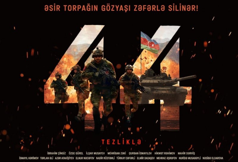   Vətən müharibəsindən bəhs edən 44 bədii filminin treyleri yayımlanıb  