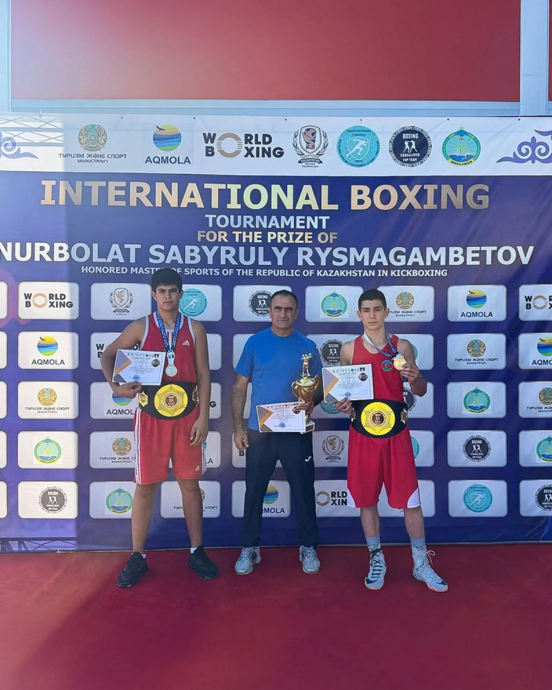Azərbaycanlı boksçular Qazaxıstanda keçirilən beynəlxalq turnirdə qızıl medal qazanıblar