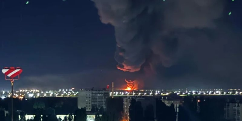 Ukrayna Voronej və Orskdakı obyektlərə zərbə endirib