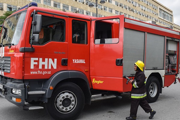 FHN: Ötən həftə ərzində 685 yanğına çıxış olub, 46 nəfər xilas edilib