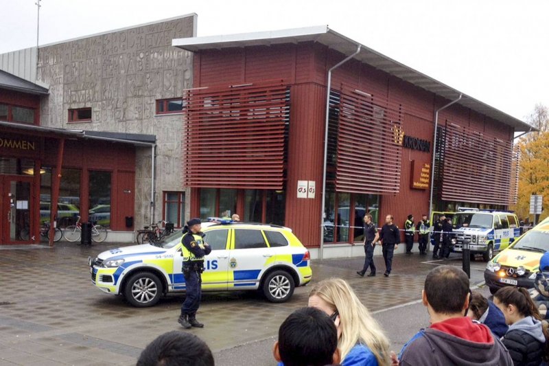 Several injured in sword attack at Swedish school