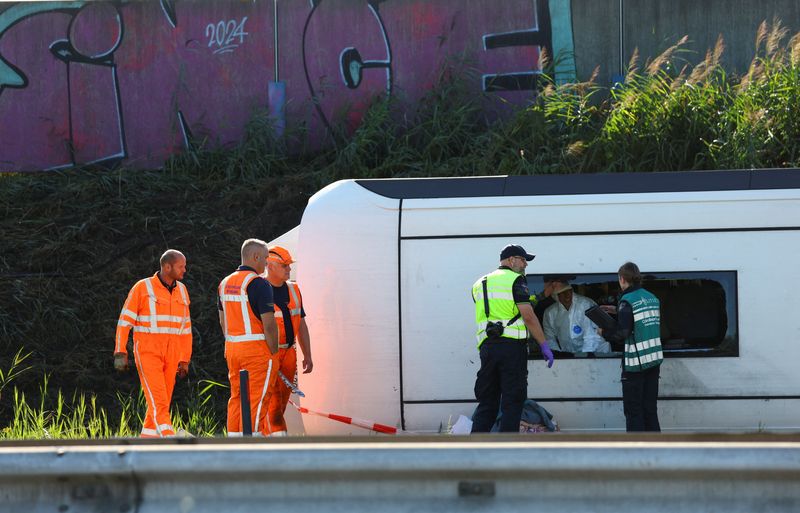 At least 16 hospitalized after high school coach crashes in Netherlands