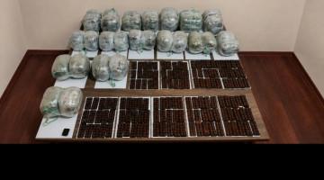 Dövlət sərhədində 35 kiloqram narkotik vasitənin Azərbaycan ərazisinə keçirilməsinin qarşısı alınıb