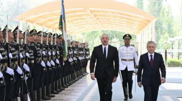 Prezident İlham Əliyev: Azərbaycanla Özbəkistan arasında ticarət dövriyyəsi üç dəfədən çox artıb