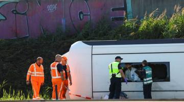 At least 16 hospitalized after high school coach crashes in Netherlands