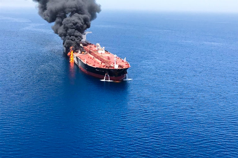 Merchant vessels attacked in Arabian Gulf, Gulf of Oman