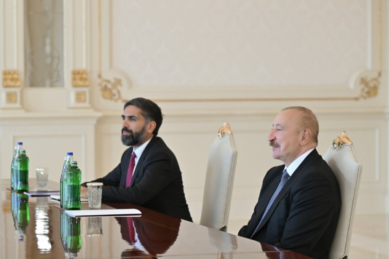 News about -   Prezident İlham Əliyev FIFA-nın prezidentini qəbul edib  
