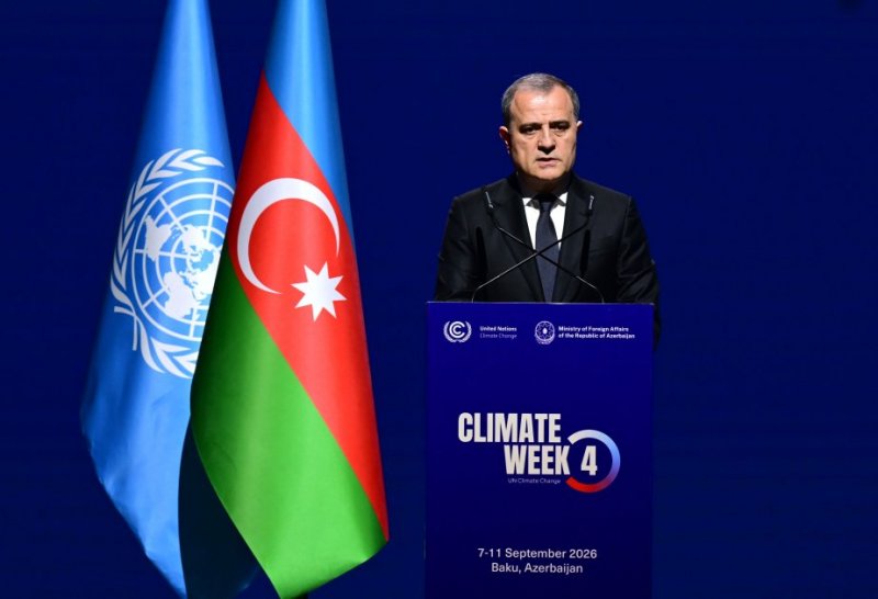 Climate change is no longer distant threat: Azerbaijani FM