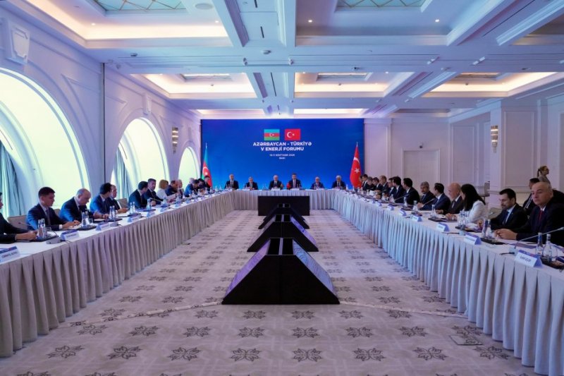 Bakıda Azərbaycan-Türkiyə 5-ci Enerji Forumu keçirilir