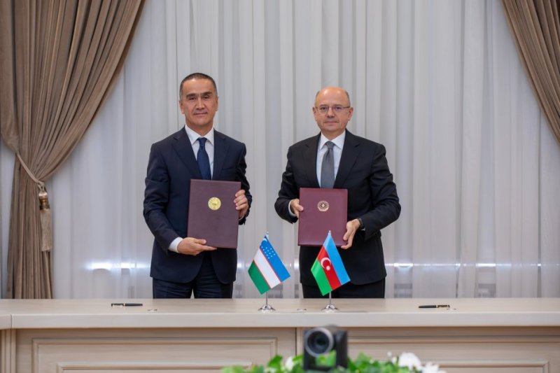 Azərbaycan və Özbəkistan energetika sahəsində 2026-2028-ci illər üzrə Yol Xəritəsi imzalayıb