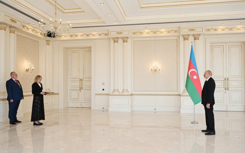 President Ilham Aliyev receives newly appointed Estonian ambassador