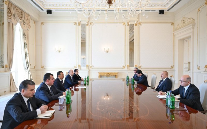   President Ilham Aliyev receives Tajik PM  