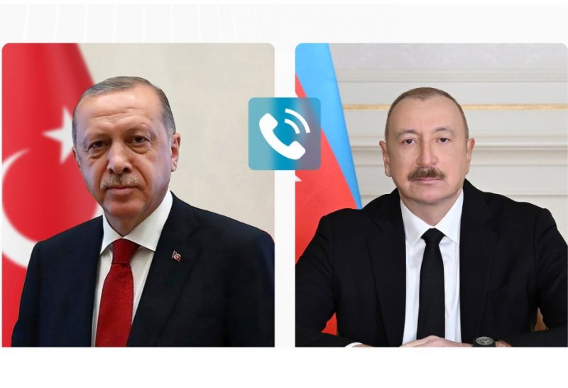   Turkish leader makes phone call to Azerbaijani president  