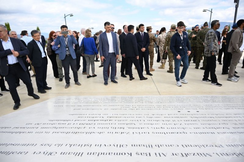 News about - Representatives of diplomatic corps visit Victory Park in Azerbaijan's Khankendi