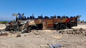 At least 22 killed in Egypt bus crash