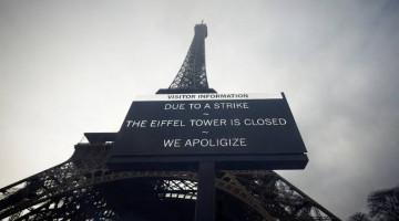 Eiffel Tower closes as staff strike over alleged gender discrimination