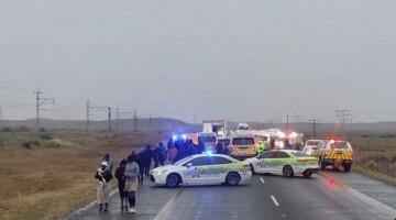 At least 21 killed in three-vehicle crash in South Africa
