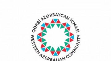 Western Azerbaijan Community urges Armenia to stop attempts to interfere in Azerbaijan's internal affairs