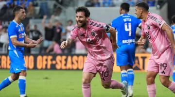 Messi hits 100-goal milestone as Inter Miami win Campeones Cup