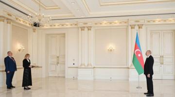   Prezident İlham Əliyev Estoniyanın Azərbaycanda yeni təyin olunmuş səfirini qəbul edib  