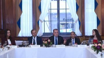 Ceyhun Bayramov ABŞ şirkətlərinin rəhbərləri ilə Azərbaycan-ABŞ strateji tərəfdaşlığını müzakirə edib