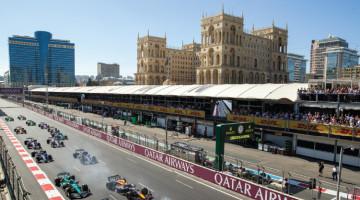  Formula 1 Azerbaijan Grand Prix gets underway  