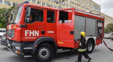FHN: Ötən həftə ərzində 469 yanğına çıxış olub, 4 nəfərin meyiti təhvil verilib
