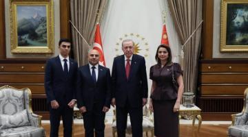 Azerbaijan's ambassador presents credentials to Turkish president