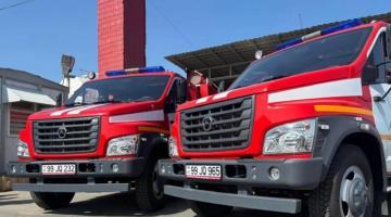 SOCAR və FHN-in əməkdaşlığı çərçivəsində yeni alınan yanğınsöndürən avtomobillər istifadəyə verilib