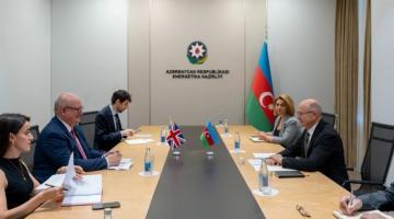 Azərbaycan-Böyük Britaniya enerji tərəfdaşlığının genişləndirilməsi razılaşdırılıb