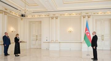 President Ilham Aliyev receives newly appointed Estonian ambassador