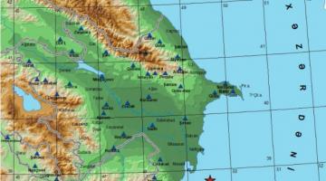 3.1-magnitude earthquake jolts Caspian Sea